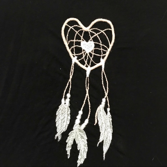 Brandy Melville Joanna Dreamcatcher Embroidery Top - Picture 6 of 6